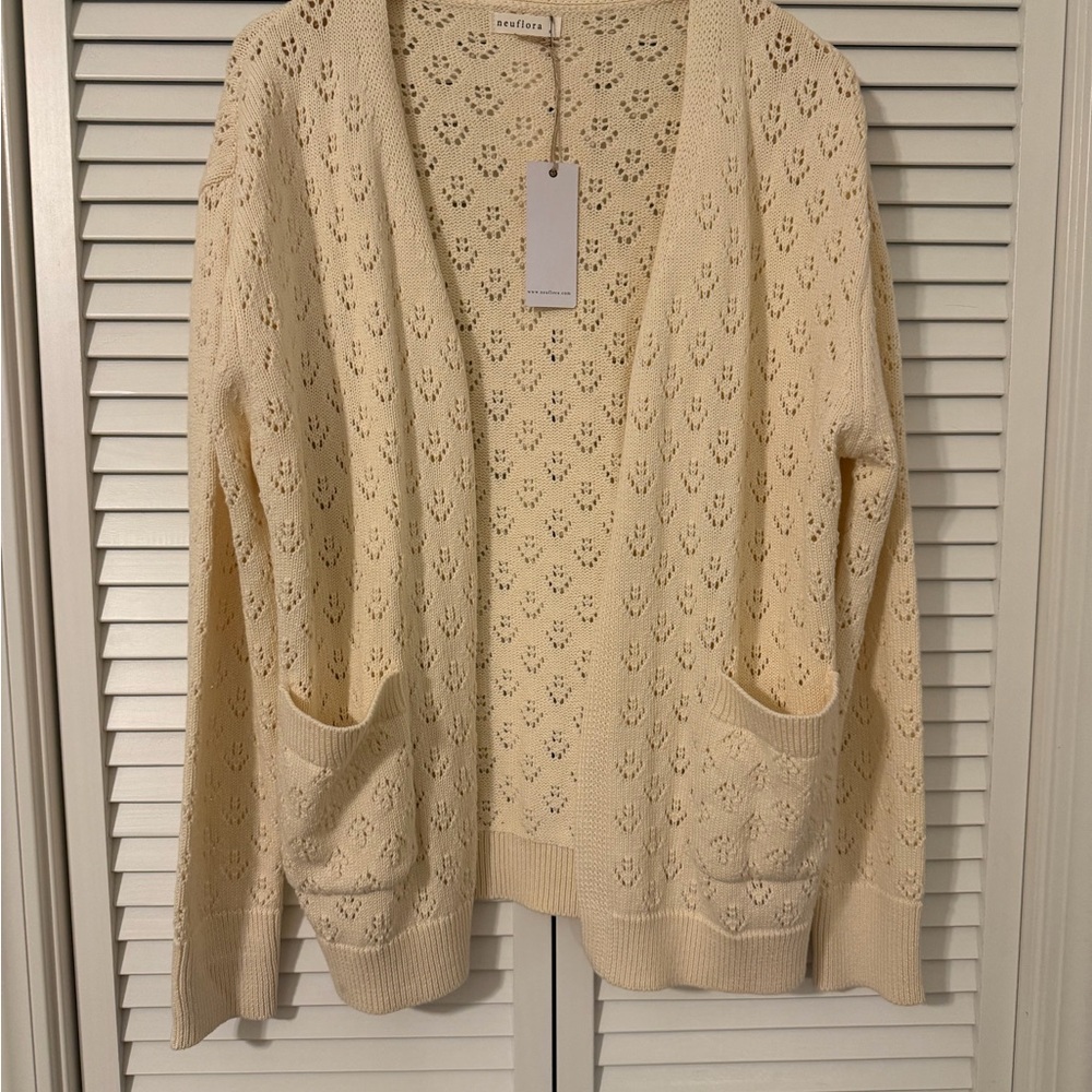 NWT Neuflora Cassis Cardiagan